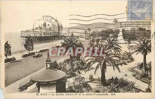 Cartes postales Nice Le Jardin Albert 1er et la Jetee Promenade