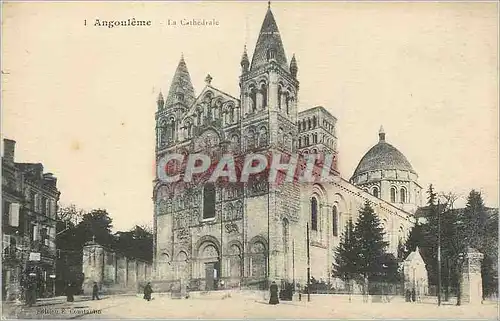 Cartes postales Angouleme La Cathedrale