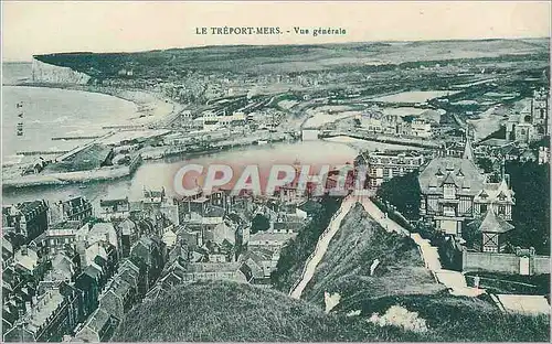 Cartes postales Le Treport Mers Vue generale