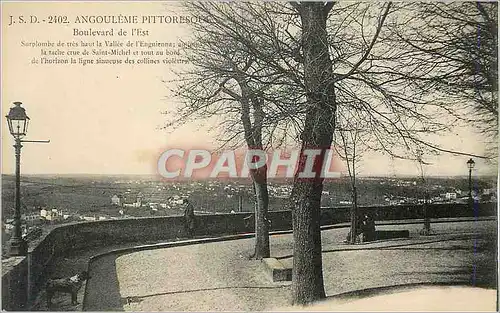 Ansichtskarte AK Angouleme Pittoresque Boulevard de l'Est