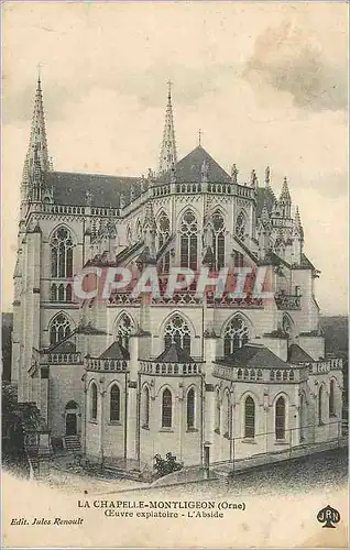 Cartes postales La Chapelle Montligeaon (Orne) Oeuvre expiatoire L'Abside