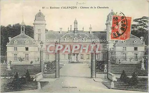 Cartes postales Environs d'Alencon Chateau de la Chevalerie