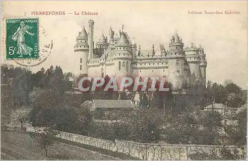 Cartes postales Pierrefonds Le Chateau