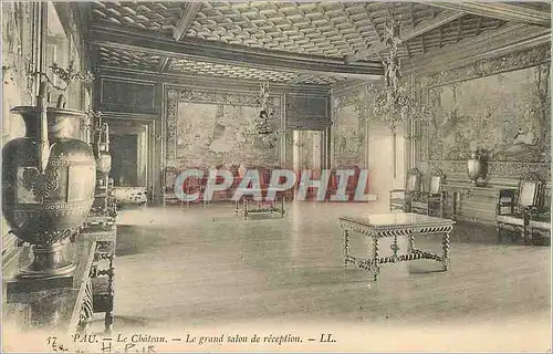 Cartes postales Pau Le Chateau Le Grand salon de reception