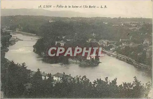 Ansichtskarte AK Lyon Vallee de la Saone et l'Ile Barbe