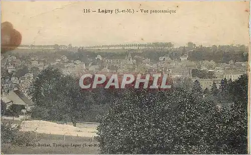 Cartes postales Lagny (S et M) Vue Panoramique