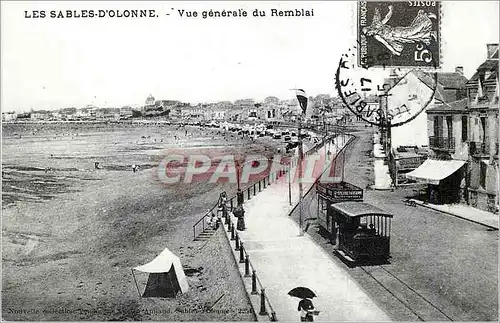 REPRO Les Sables d'Olonne Vue generale du Remblai