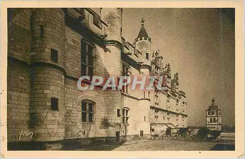 Cartes postales Chateau de Loches Facade Orientale Chateaux de la Loire