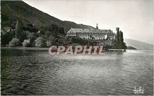 Moderne Karte Lac du Bourget Abbaye d'Hautecombe