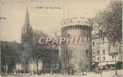 Cartes postales Caen La Tour Leroy