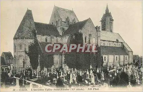 Cartes postales Caen L'Ancienne Eglise Saint Nicolas (XIe siecle)