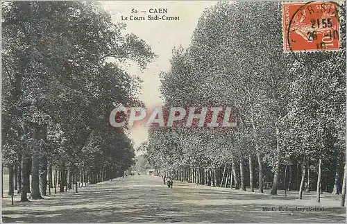 Cartes postales Caen Le Cours Sadi Carnot