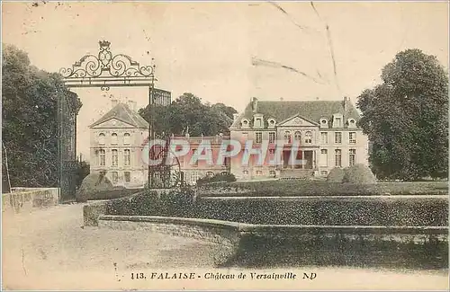 Cartes postales Falaise Chateau de Versainville