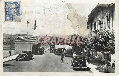 Cartes postales moderne Hendaye (Basses Pyrenees) La frontiere au pont international Automobile