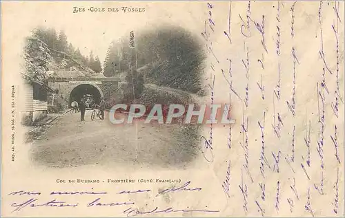 Cartes postales Les Cols Des Vosges Col de Bussang Frontiere (Cote Francais) Douane