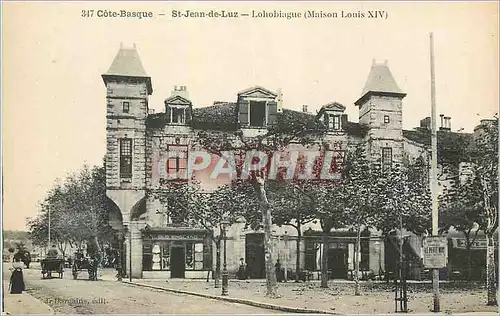 Ansichtskarte AK Cote Basque St Jean de Luz Lohobiague (Maison Louis XIV)