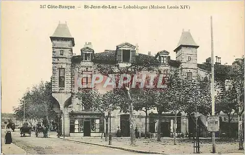 Cartes postales Cote Basque St Jean de Luz Lohobiague (Maison Louis XIV)