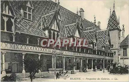 Cartes postales Beaune Perspective des Galeries