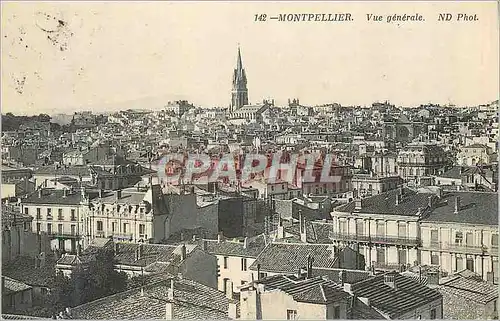 Ansichtskarte AK Montpellier Vue generale