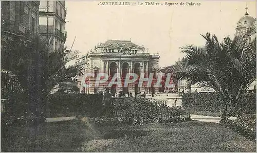 Cartes postales Montpellier Le Theatre Square de Palavas