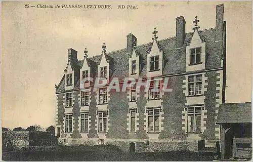 Cartes postales Chateau de Plessis Lez Tours