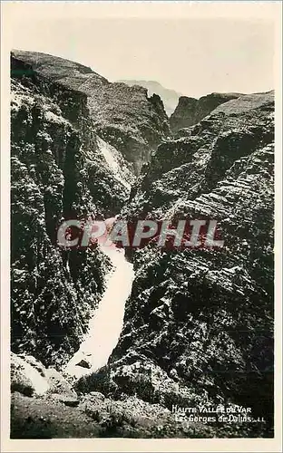 Cartes postales moderne Haute Vallee du Var Les Gorges de Daluis