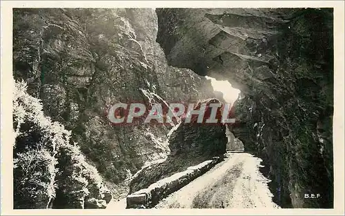 Cartes postales moderne Beuil La route dans les Gorges du Cians
