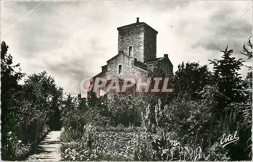 Cartes postales moderne L'Eglise de Germigny des Pres L'Abside (IXe s) Vue du Jardin du Presbytere