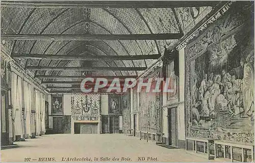 Cartes postales Reims L'Archeveche la Salle des Rois