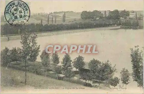 Cartes postales Environs de Langres La Digue de la Lieze