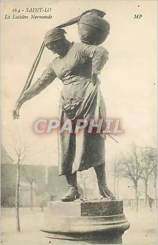 Cartes postales Saint Lo La Laitiere Normande