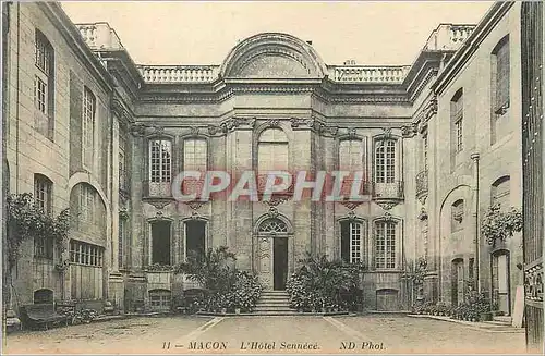 Cartes postales Macon L'Hotel Sennece
