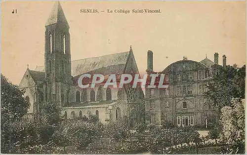 Cartes postales Senlis Le College Saint Vincent