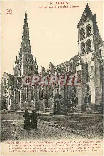 Cartes postales Autun La Cathedrale Saint Lazare