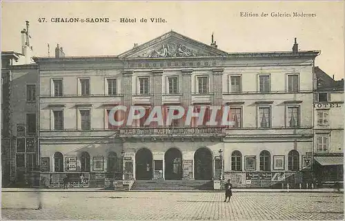 Cartes postales Chalon s Saone Hotel de Ville