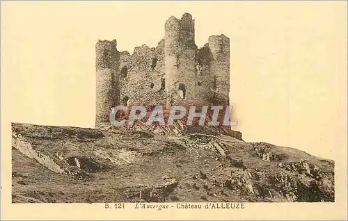 Cartes postales L'Auvergne Chateau d'Alleuze