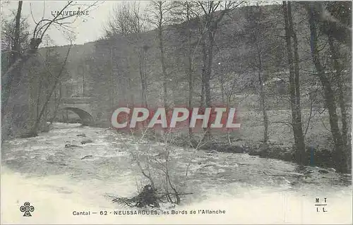 Cartes postales L'Auvergne Cantal Neussargues les Bords de l'Allanche