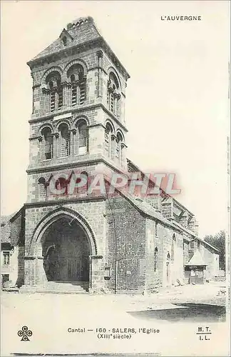 Ansichtskarte AK L'Auvergne Cantal Salers l'Eglise (XIIIe siecle)