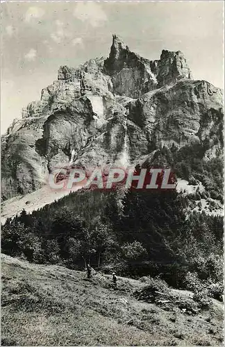 Moderne Karte Sixt (Haute Savoie) Le Tenneverge