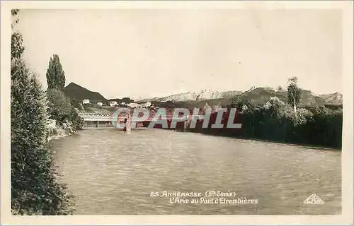 Cartes postales moderne Annemasse (Hte Savoie) L'Arve au Pont d'Etrembieres