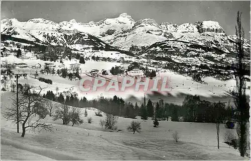 Cartes postales moderne Combloux (Hte Savoie) et la Chaine des Aravis