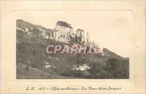 Cartes postales Alby sur Cheran Les Tours Saint Jacques