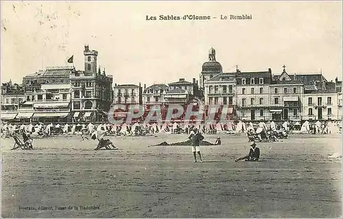 Cartes postales Les Sables d'Olonne Le Remblai