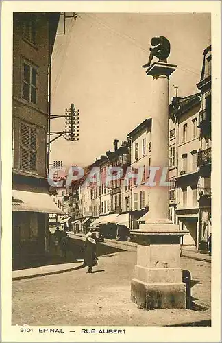 Cartes postales Epinal Rue Aubert