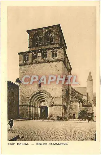 Ansichtskarte AK Epinal Eglise St Maurice