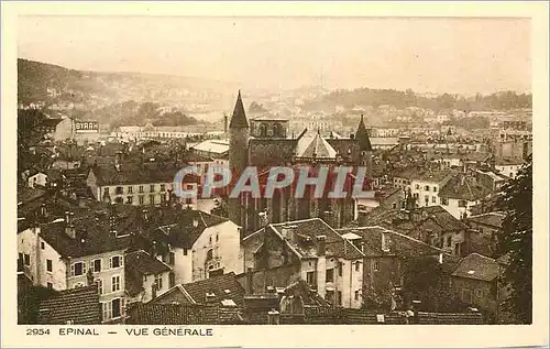 Cartes postales Epinal Vue Generale