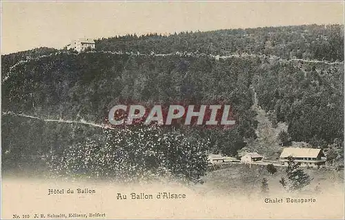 Cartes postales Hotel du Ballon Au Ballon d'Alsace Chalet Bonaparte