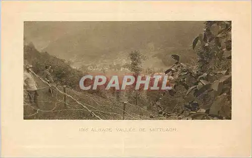 Cartes postales Alsace Vallee de Mittlach Militaria