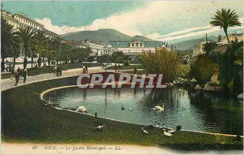 Cartes postales Nice Le Jardin Municipal