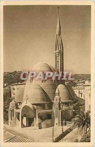 Ansichtskarte AK Nice (A M) Exterieur de l'Eglise Saint Jeanne d'Arc (J Droz architecte) Cote d'Azur Artistique